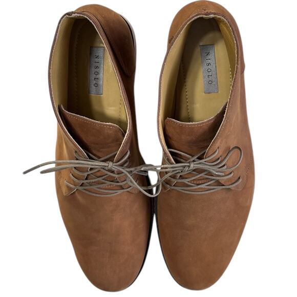 Nisolo Emilio Chukka Boot Brown Leather - Picture 9 of 13